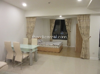 Nice decorated 1 bedroom apartment for rent in Icon 56 building, Ben Van Don Street, District 4, Ho Chi Minh city, Viet Nam.
The project owns a prime location opposites to the Bank of State headquarters and only takes 2 minutes to get to District