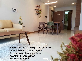 Thao Dien Real Apartment For Rent in Vinhomes Central Park , Brand new , Park 7, 23-11  - 90sqm, 2 bedroom  - Full furniture  - High floor, view so nice  - Price 1050usd and include management fee   Hotline: 0917.934.218 (Eng) - 0917.658.008  Email: