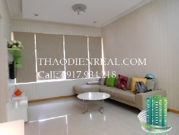  Simple design 2 bedroom city view 2nd floor Saigon Pearl for rent
Price: 1000usd/month. 2 bedroom, fully furnished, view to Bitexco building, 19th floor

    Adequate facilities, modern
    Modern family comfort and convenience
    Air